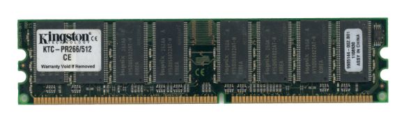 KINGSTON 512MB DDR PC2100 266MHz KTC-PR266/512 Non-ECC 9905144-002.B01