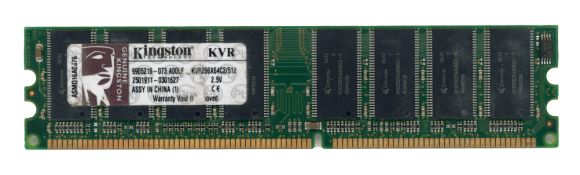 KINGSTON 512MB DDR PC2100 266MHz KVR266X64C2/512 9905216-073.A00LF Non-ECC