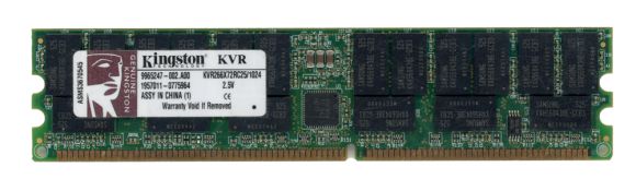 KINGSTON 1GB DDR PC2100R KVR266X72RC25/1024 266MHz 9965247-002.A00 ECC REGISTERED