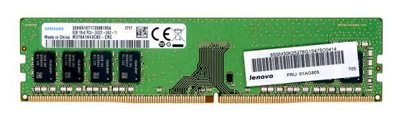LENOVO 01AG805 8GB DDR4-2400 PC4-19200 CL17 NON-ECC M378A1K43CB2-CRC