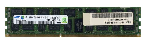 SAMSUNG 8GB DDR3 4Rx8 PC3L-8500R 1066MHz ECC REGISTERED 