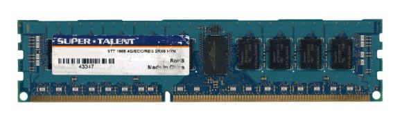 SUPER TALENT 4GB DDR3 2Rx8 1866MHz PC3-14900R REG ECC
