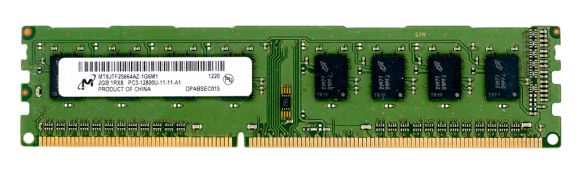 MICRON MT8JTF25664AZ-1G6M1 2GB PC3-12800 DDR3-1600 CL11 NON-ECC