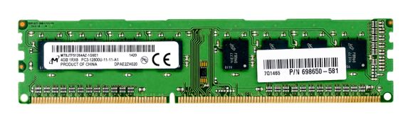 MICRON MT8JTF51264AZ-1G6E1 4GB DDR3-1600MHz non-ECC UB CL11