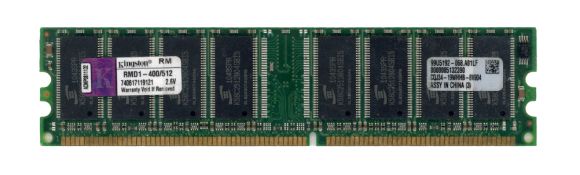 KINGSTON 512MB DDR PC3200 RMD1-400/512 99U5192-068.A01LF Non-ECC 