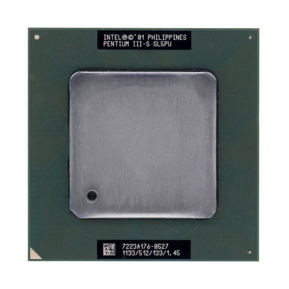 CPU INTEL PENTIUM III SL5PU 1.133 GHz S370 CACHE 512KB