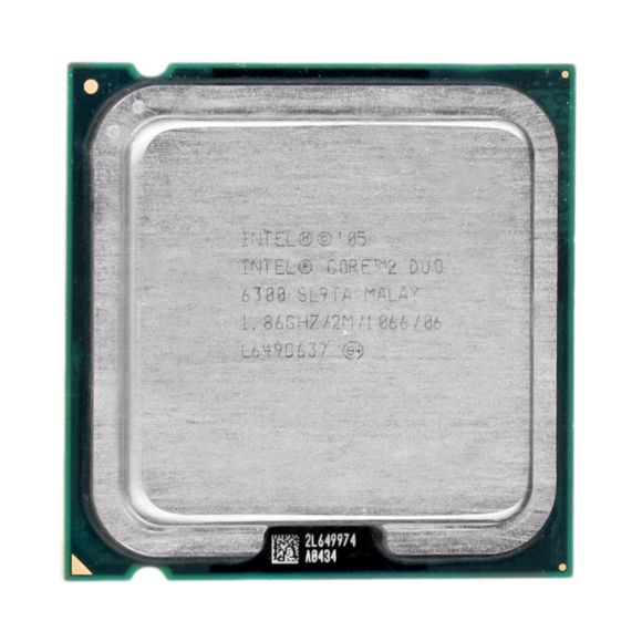 CPU INTEL CORE 2 DUO SL9TA E6300 1.86GHz LGA775