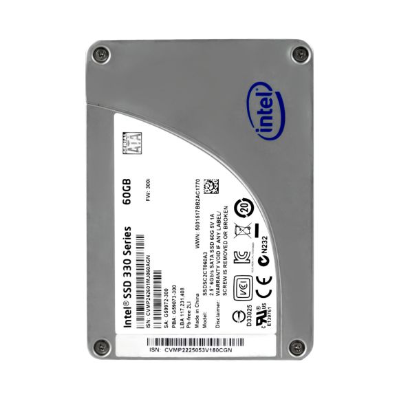INTEL SSD 330 SERIES 60GB MLC SATA III 2.5'' SSDSC2CT060A3