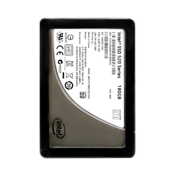 INTEL SSD 520 SERIES 180GB MLC SATA III 2.5'' SSDSC2CW180A3