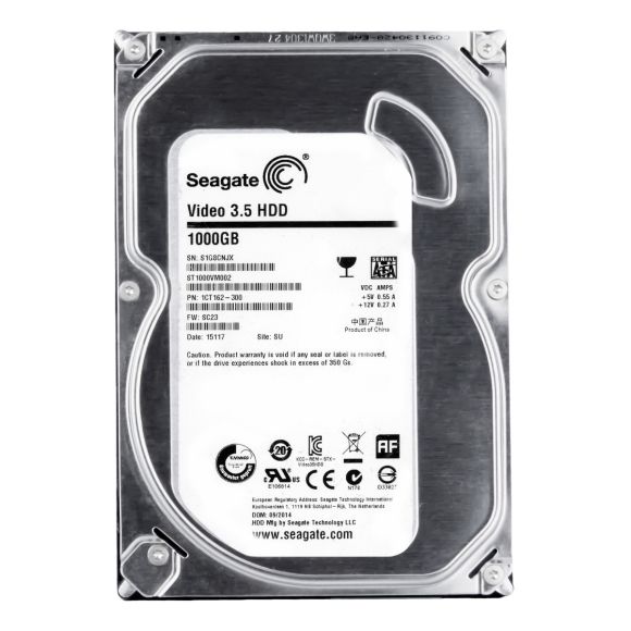 SEAGATE 1TB 5.9K 64MB SATA III 3.5'' ST1000VM002