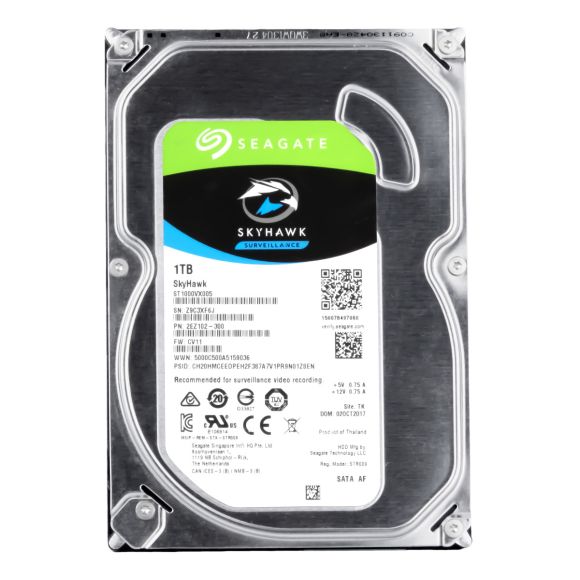 SEAGATE SKYHAWK 1TB 5.9k 64MB SATA III 3.5" ST1000VX005