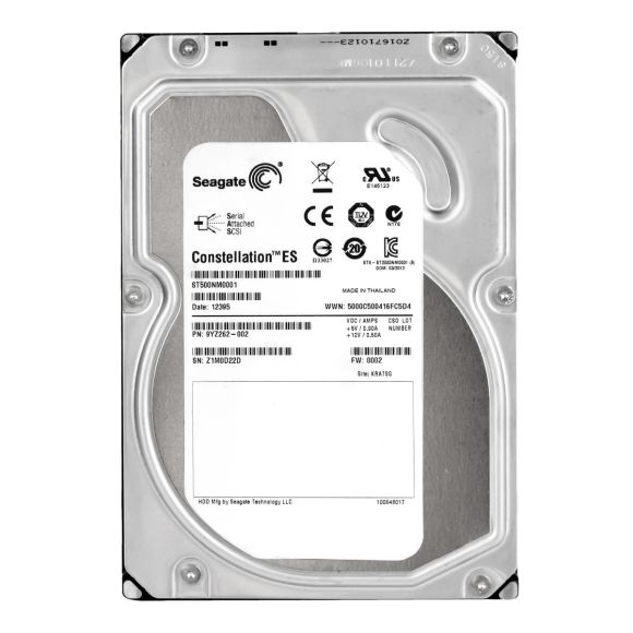 HDD SEAGATE ST500NM0001 500GB 7.2K SAS 6Gb/s 3.5"