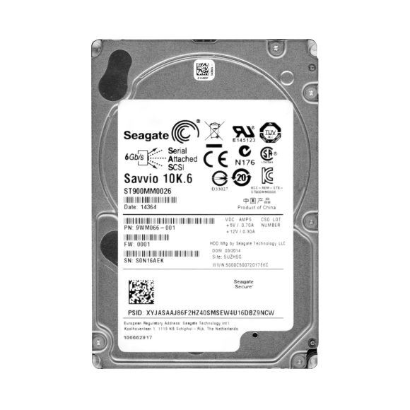 SEAGATE ST900MM0026 900 GB SAS 10.000 RPM 64 MB SED 3.5