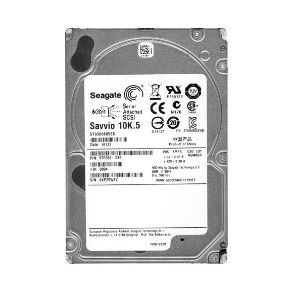 HDD SEAGATE SAVVIO ST9300605SS 300GB 10K SAS 6G 64MB 2.5''