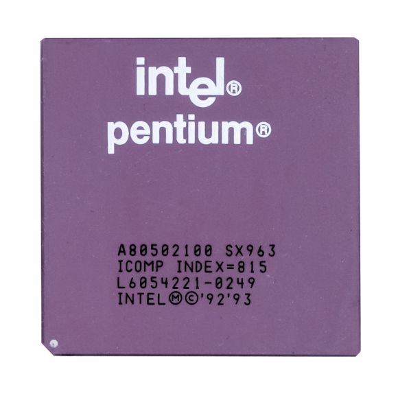 CPU INTEL PENTIUM SX963 100 MHz SOCKET 7