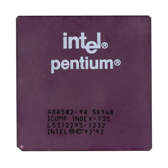 CPU INTEL PENTIUM SX968 90 MHz SOCKET 7