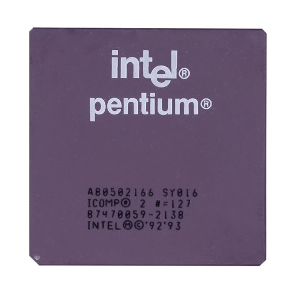 CPU INTEL PENTIUM SY016/VSS 166 MHz SOCKET 7 A80502166