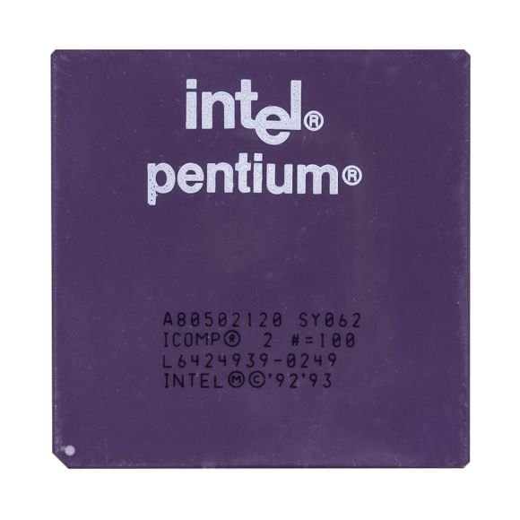 CPU INTEL PENTIUM SY062 120MHz SOCKET 7