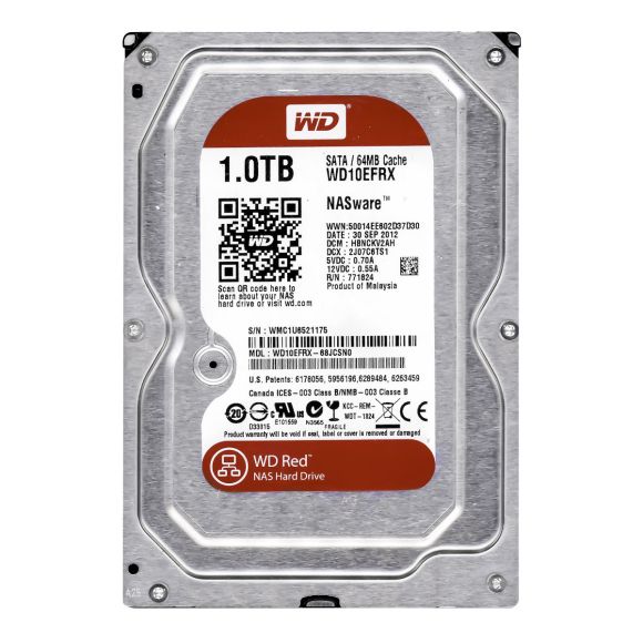 DYSK WD RED 1TB 64MB SATA/600 WD10EFRX 3.5"
