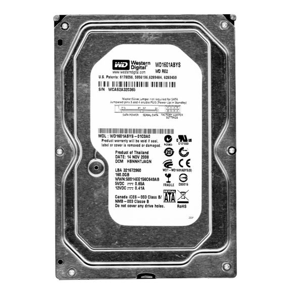 WD RE2 WD1601ABYS 160GB 16MB SATA II 3.5''